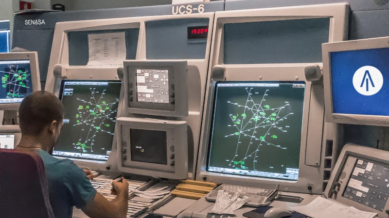 Puesto de formacin de controladores de SENASA.